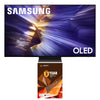 Samsung QN83S90FAEXZA 83 Inch 4K OLED Smart TV with Dolby Atmos and 3 Year Amber Protection Plan (2025)