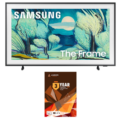 Samsung QN43LS03FAFXZA 43 Inch The Frame QLED 4K Art Mode Vision AI Smart TV with 3 Year Amber Protection Plan (2025)