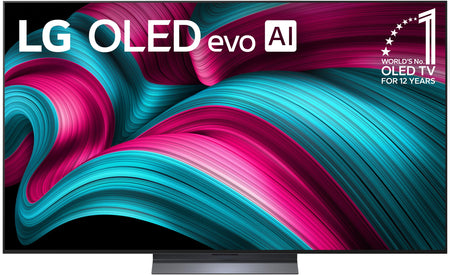 LG 65-Inch Class OLED evo AI 4K C5 Series Smart TV w/Dolby Atmos, Dolby Vision, HDR10, AI Super Upscaling 4K, Filmmaker Mode, Wow Orchestra, Alexa Built-in (OLED65C5PUA, 2025)