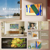 Hisense 75-Inch Class QLED 4K S7N CanvasTV Series Dolby Vision HDR Google Smart TV (75S7N, 2025 Model) - 144Hz, Art Mode, Anti-Glare Panel, Hi-Matte Display, UltraSlim Wall Mount & Frame Included