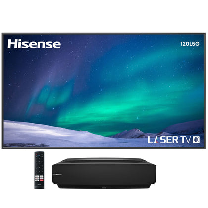 Hisense 4K Ultra-Short-Throw Laser TV ALR Cinema Screen 120L5G