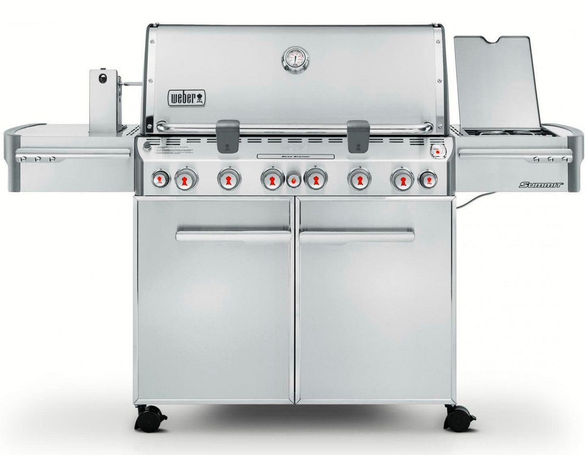 Weber Summit S-670 Natural Gas Stainless Steel Outdoor Grill (2021) 7470001