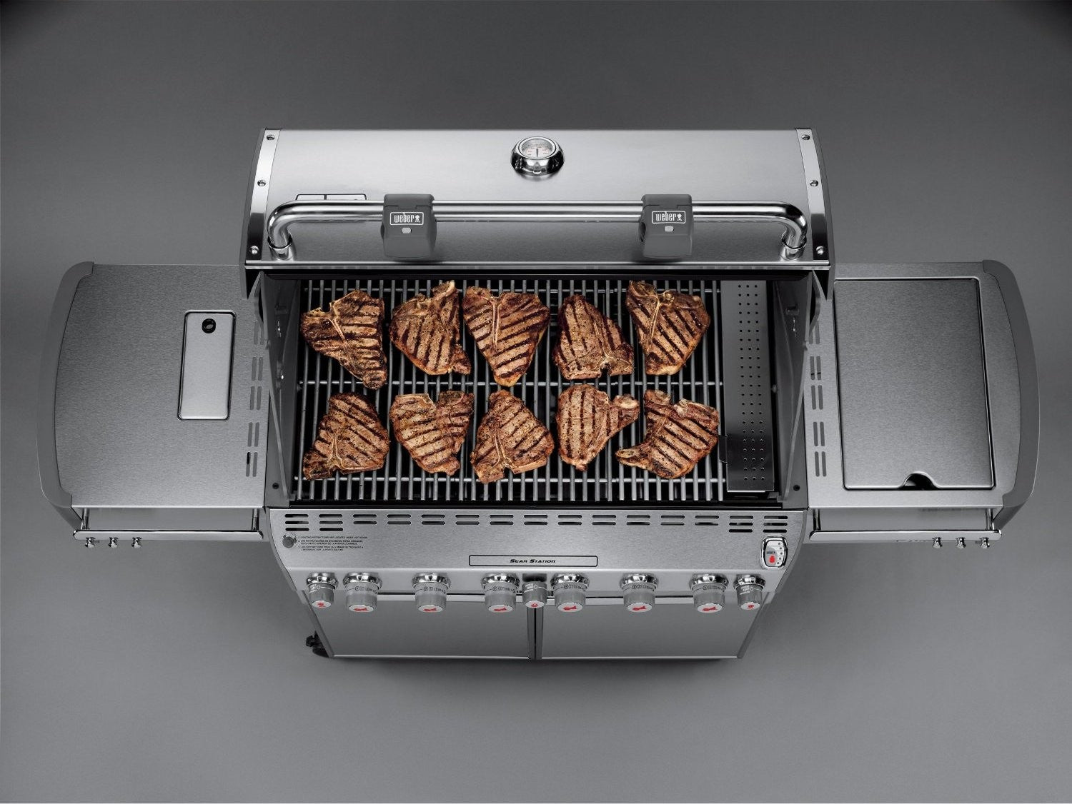 Weber Summit S-670 Natural Gas Stainless Steel Outdoor Grill (2021) 7470001