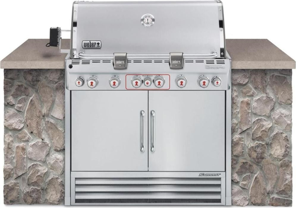 Summit S-660 7460001 Built In Natural Gas Grill Stainless Steel